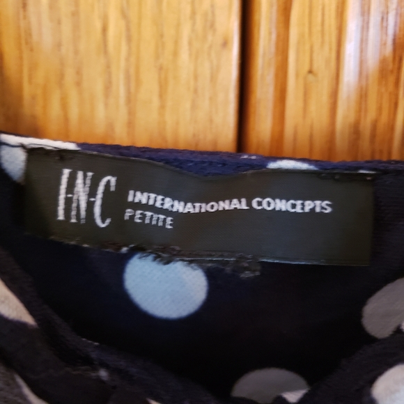 International Concepts Navy Dress - Picture 3 of 5